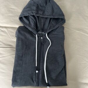 Eddie Bauer Charcoal Zip-Up Jacket